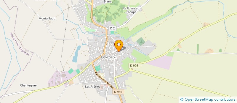 localisation de l'entreprise COMMUNE DE LEVROUX à LEVROUX