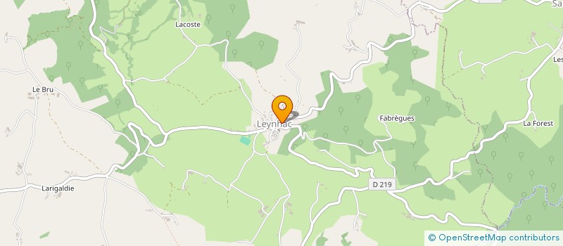 localisation de l'entreprise COMMUNE DE LEYNHAC à LEYNHAC