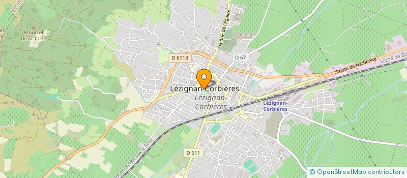 localisation de l'entreprise COMMUNE DE LEZIGNAN-CORBIERES à LEZIGNAN-CORBIERES