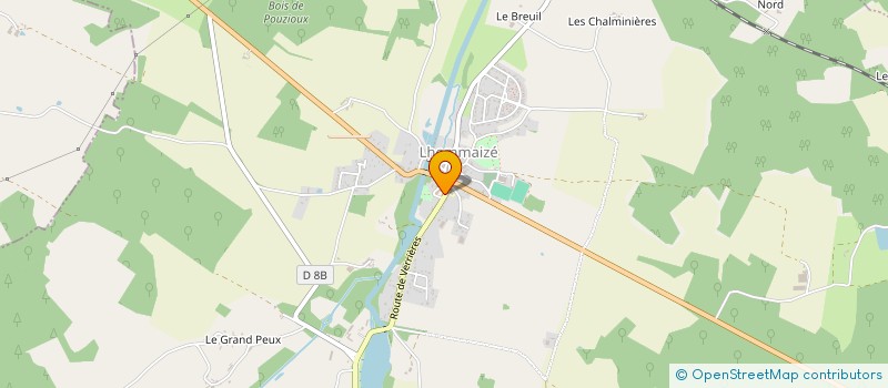 localisation de l'entreprise COMMUNE DE LHOMMAIZE  LHOMMAIZE