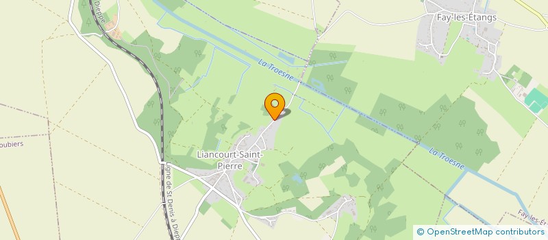 localisation de l'entreprise COMMUNE DE LIANCOURT SAINT PIERRE  LIANCOURT-SAINT-PIERRE