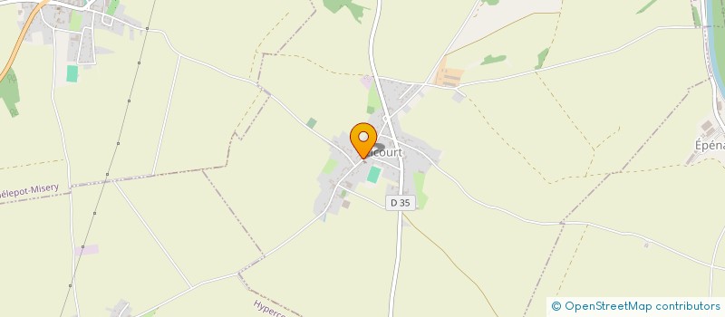 localisation de l'entreprise COMMUNE DE LICOURT  LICOURT