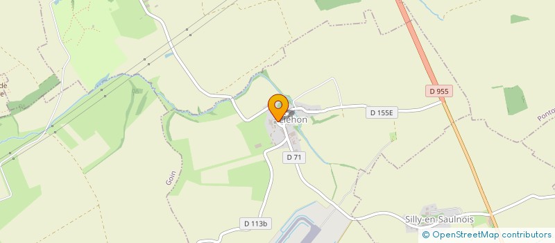 localisation de l'entreprise COMMUNE DE LIEHON  LIEHON