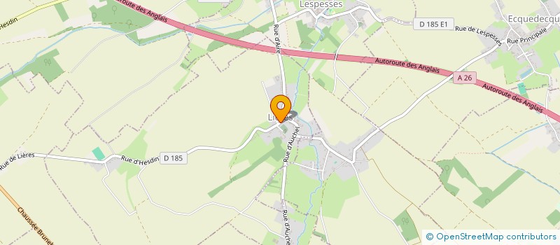 localisation de l'entreprise COMMUNE DE LIERES  LIERES