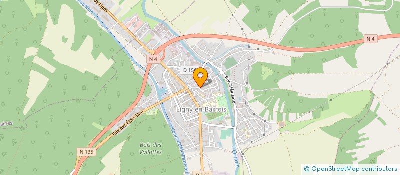 localisation de l'entreprise COMMUNE DE LIGNY EN BARROIS à LIGNY-EN-BARROIS