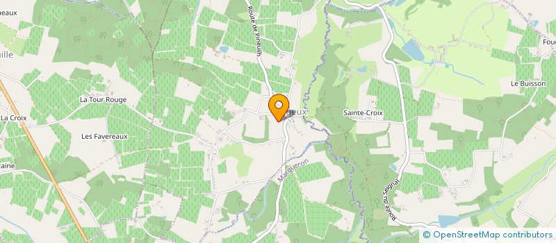 localisation de l'entreprise COMMUNE DE LIGUEUX  LIGUEUX