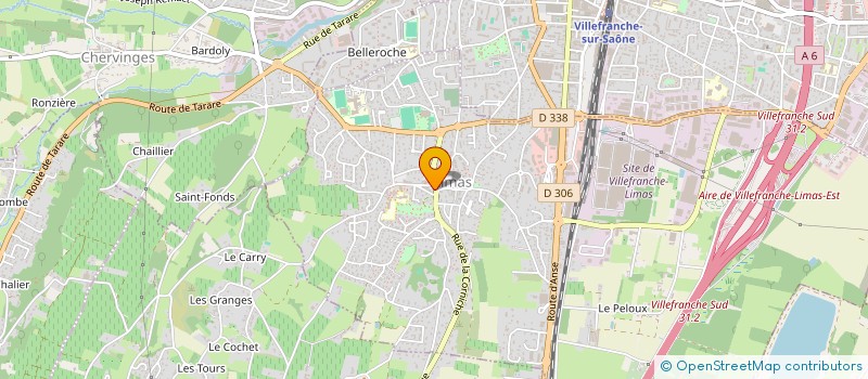 localisation de l'entreprise COMMUNE DE LIMAS  LIMAS