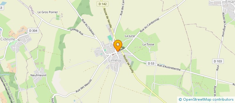 localisation de l'entreprise COMMUNE DE LIMESY  LIMESY