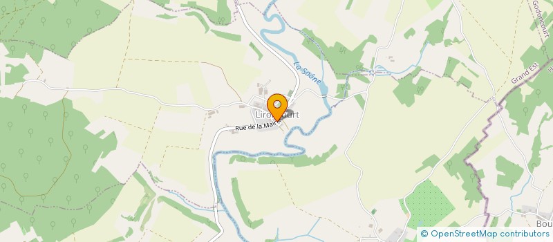 localisation de l'entreprise COMMUNE DE LIRONCOURT  LIRONCOURT