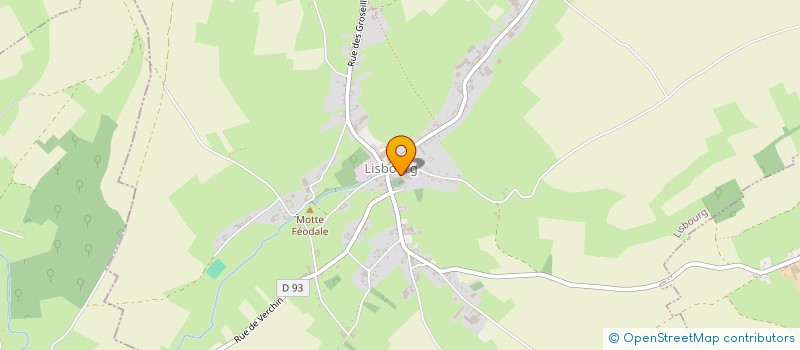 localisation de l'entreprise COMMUNE DE LISBOURG  LISBOURG