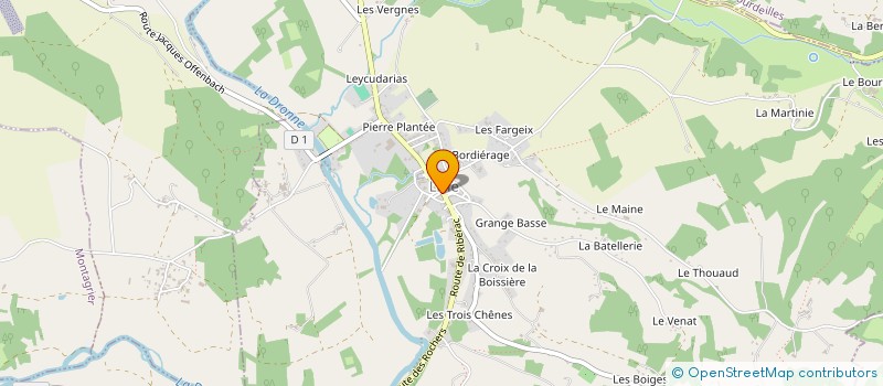 localisation de l'entreprise COMMUNE DE LISLE  LISLE