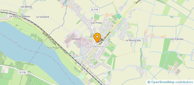 localisation de l'entreprise COMMUNE DE LOIRE-AUTHION à LOIRE-AUTHION