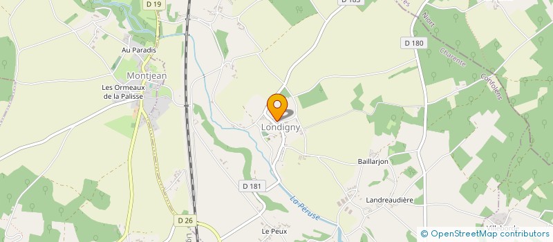 localisation de l'entreprise COMMUNE DE LONDIGNY à LONDIGNY