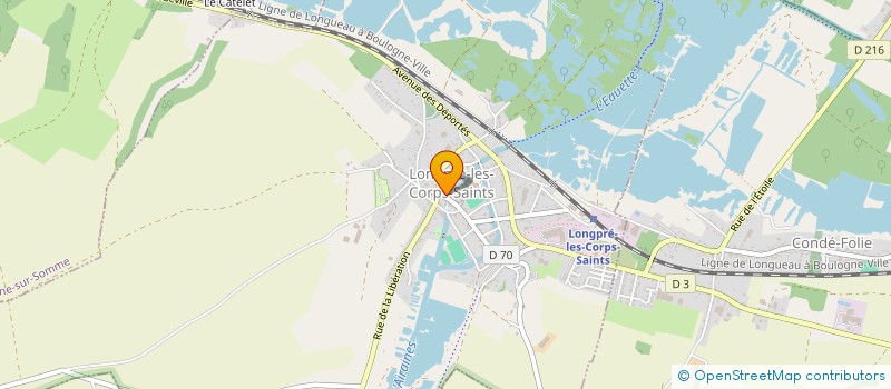 localisation de l'entreprise COMMUNE DE LONG  LONG