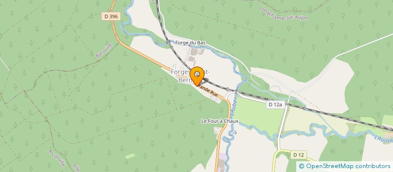 localisation de l'entreprise COMMUNE DE LONGCHAMP SUR AUJON  LONGCHAMP-SUR-AUJON