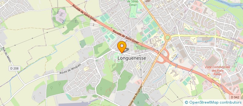 localisation de l'entreprise COMMUNE DE LONGUENESSE à LONGUENESSE