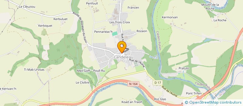 localisation de l'entreprise COMMUNE DE LOQUEFFRET à LOQUEFFRET