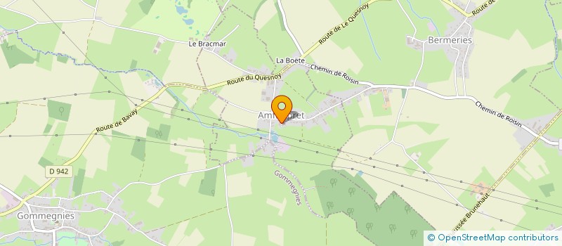 localisation de l'entreprise COMMUNE DE L’OREE DE MORMAL à AMFROIPRET