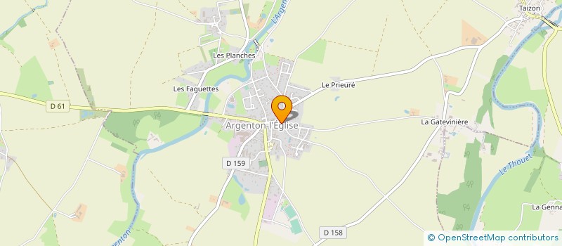 localisation de l'entreprise COMMUNE DE LORETZ-D'ARGENTON  LORETZ-D'ARGENTON