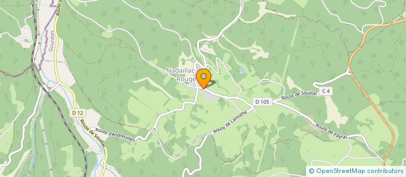 localisation de l'entreprise COMMUNE DE LOUPIAC  LOUPIAC