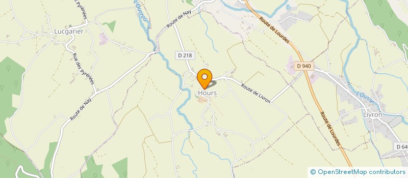 localisation de l'entreprise COMMUNE DE LOURENTIES  LOURENTIES