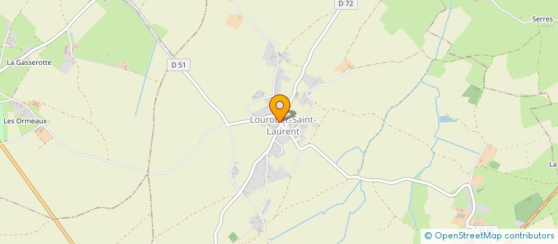 localisation de l'entreprise COMMUNE DE LOUROUER SAINT LAURENT à LOUROUER-SAINT-LAURENT