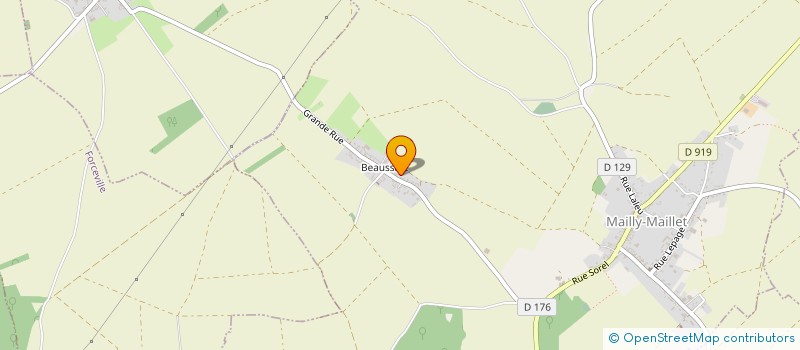 localisation de l'entreprise COMMUNE DE LOUVENCOURT  LOUVENCOURT