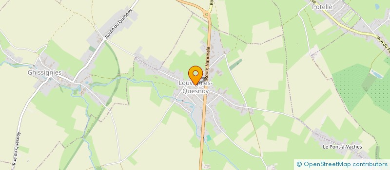 localisation de l'entreprise COMMUNE DE LOUVIGNIES QUESNOY à LOUVIGNIES-QUESNOY