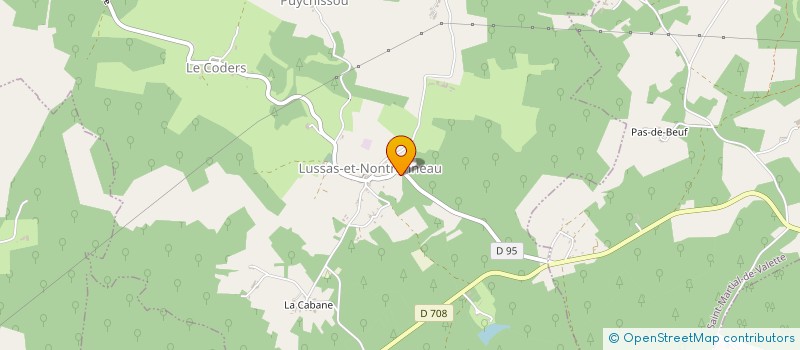 localisation de l'entreprise COMMUNE DE LUSSAS ET NONTRONNEAU  LUSSAS-ET-NONTRONNEAU