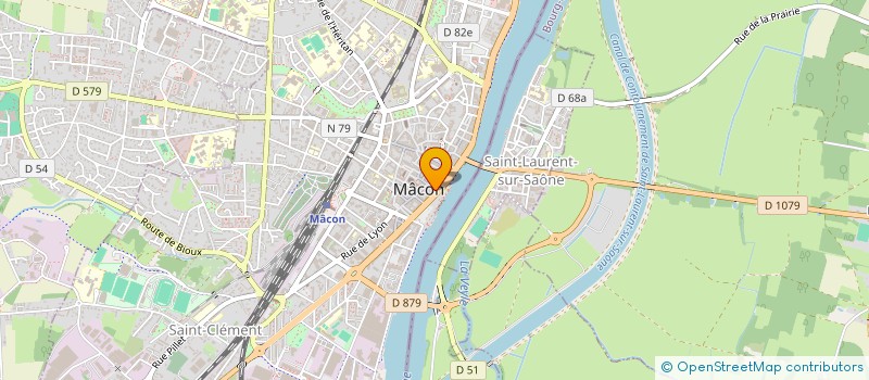 localisation de l'entreprise COMMUNE DE MACON à MACON