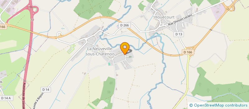 localisation de l'entreprise COMMUNE DE MACONCOURT  MACONCOURT