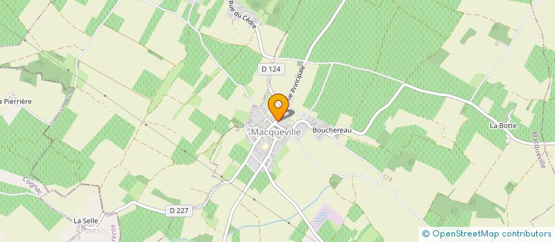 localisation de l'entreprise COMMUNE DE MACQUEVILLE  MACQUEVILLE