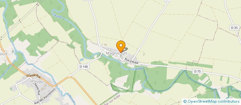 localisation de l'entreprise COMMUNE DE MAGNICOURT  MAGNICOURT