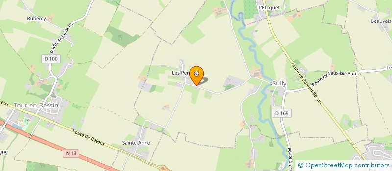 localisation de l'entreprise COMMUNE DE MAGNY EN BESSIN  MAGNY-EN-BESSIN