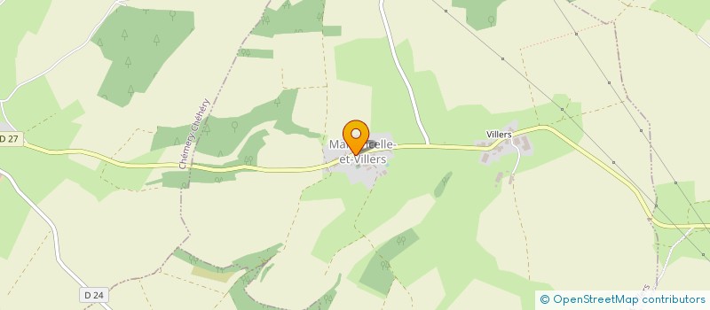 localisation de l'entreprise COMMUNE DE MAISONCELLE ET VILLERS  MAISONCELLE-ET-VILLERS