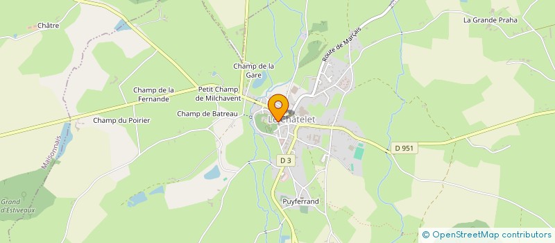 localisation de l'entreprise COMMUNE DE MAISONNAIS  MAISONNAIS