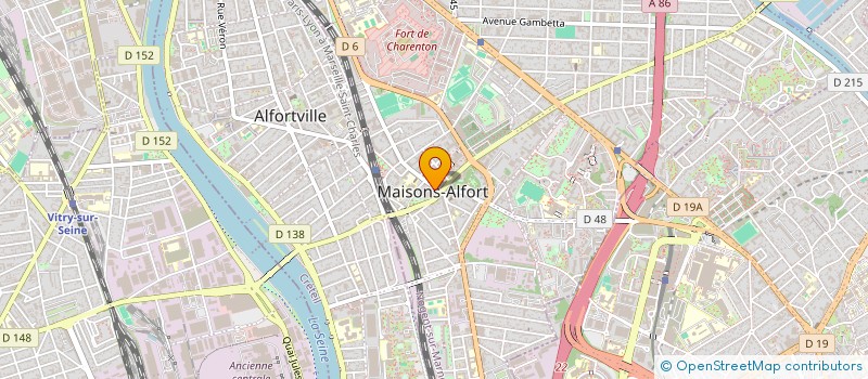 localisation de l'entreprise COMMUNE DE MAISONS ALFORT à MAISONS-ALFORT