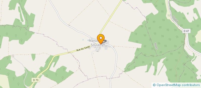 localisation de l'entreprise COMMUNE DE MAISONS LES SOULAINES à MAISONS-LES-SOULAINES