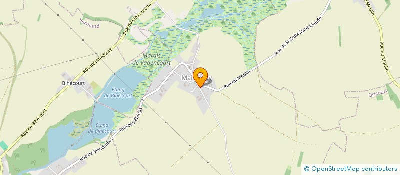 localisation de l'entreprise COMMUNE DE MAISSEMY  MAISSEMY