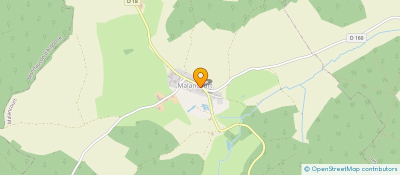 localisation de l'entreprise COMMUNE DE MALANCOURT à MALANCOURT