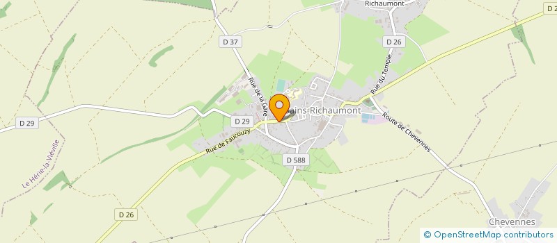 localisation de l'entreprise COMMUNE DE MALZY  MALZY