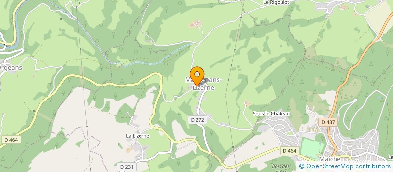 localisation de l'entreprise COMMUNE DE MANCENANS LIZERNE  MANCENANS-LIZERNE