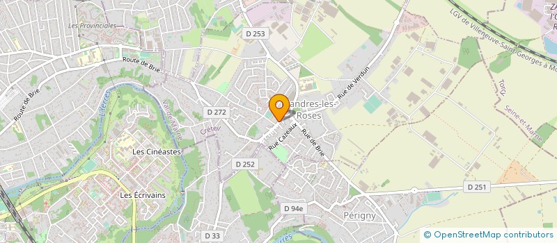 localisation de l'entreprise COMMUNE DE MANDRES LES ROSES à MANDRES-LES-ROSES