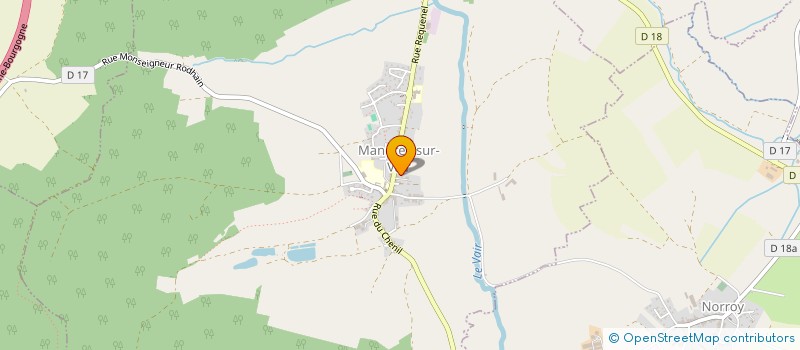 localisation de l'entreprise COMMUNE DE MANDRES SUR VAIR  MANDRES-SUR-VAIR