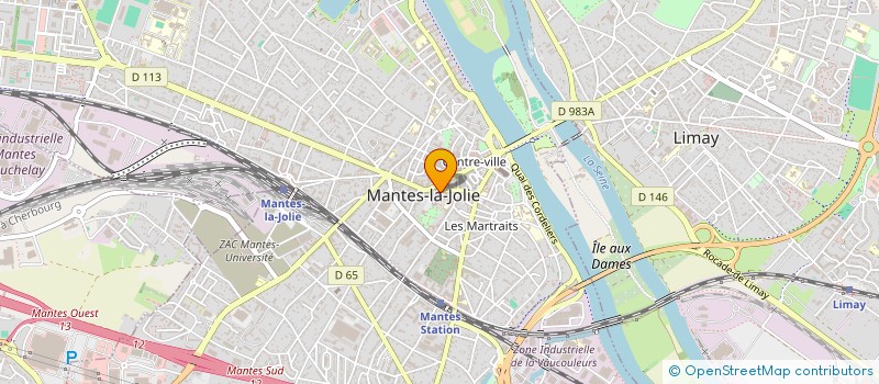 localisation de l'entreprise COMMUNE DE MANTES LA JOLIE à MANTES-LA-JOLIE