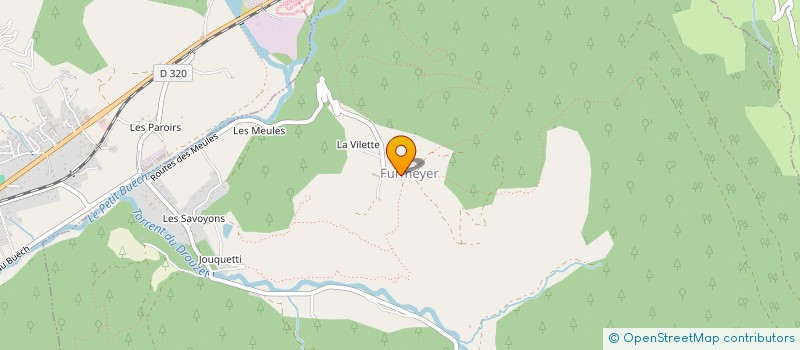 localisation de l'entreprise COMMUNE DE MANTEYER  MANTEYER