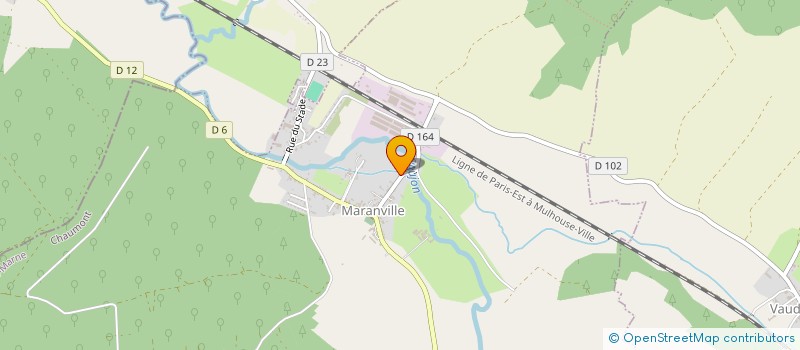 localisation de l'entreprise COMMUNE DE MARANVILLE à MARANVILLE