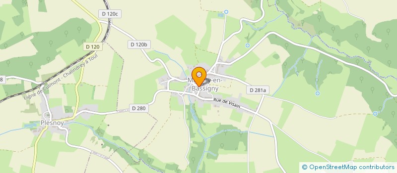 localisation de l'entreprise COMMUNE DE MARCILLY-EN-BASSIGNY à MARCILLY-EN-BASSIGNY