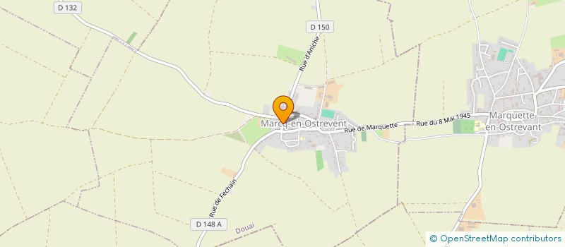 localisation de l'entreprise COMMUNE DE MARCQ EN OSTREVENT  MARCQ-EN-OSTREVENT