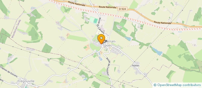 localisation de l'entreprise COMMUNE DE MARESTAING  MARESTAING